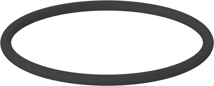 Kimyasala Dayanıklı Viton® Floroelastomer O-Ring, Kahverengi, 3/32 Kesirli Genişlik, Dash Numarası 134