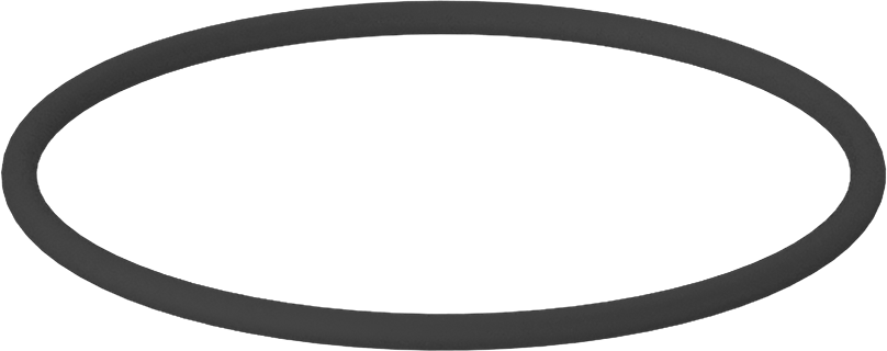 Kimyasala Dayanıklı Viton® Floroelastomer O-Ring, Kahverengi, 3/32 Kesirli Genişlik, Dash Numarası 143