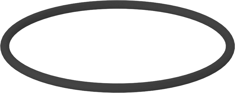 Kimyasala Dayanıklı Viton® Floroelastomer O-Ring, Kahverengi, 3/32 Kesirli Genişlik, Dash Numarası 145