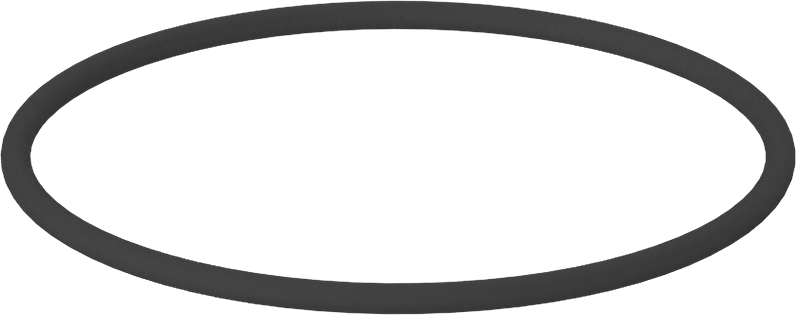 Kimyasala Dayanıklı Viton® Floroelastomer O-Ring, Kahverengi, 3/32 Kesirli Genişlik, Dash Numarası 146