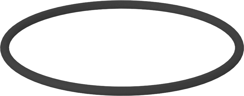 Kimyasala Dayanıklı Viton® Floroelastomer O-Ring, Kahverengi, 3/32 Kesirli Genişlik, Dash Numarası 147