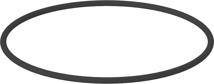 Kimyasala Dayanıklı Viton® Floroelastomer O-Ring, Kahverengi, 3/32 Kesirli Genişlik, Dash Numarası 153