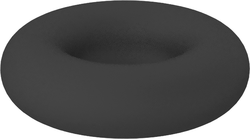 Kimyasala Dayanıklı Viton® Floroelastomer O-Ring, Kahverengi, 1/16 Kesirli Genişlik, Dash Numarası 005