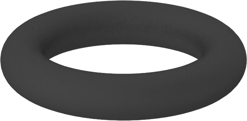 Kimyasala Dayanıklı Viton® Floroelastomer O-Ring, Kahverengi, 1/8 Kesirli Genişlik, Dash Numarası 206