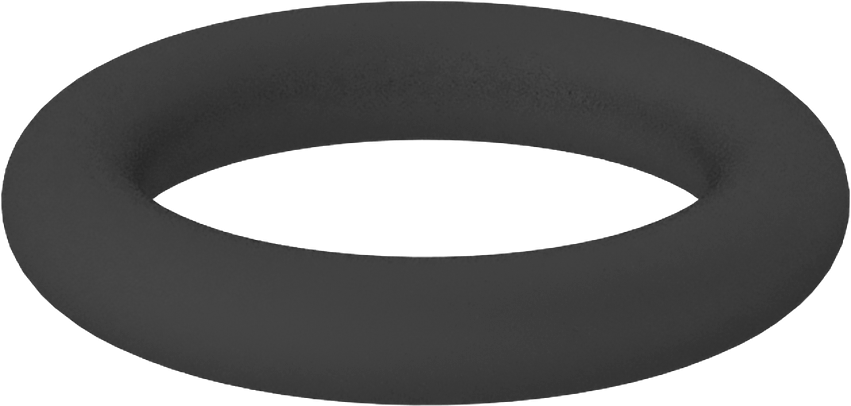 Kimyasala Dayanıklı Viton® Floroelastomer O-Ring, Kahverengi, 1/8 Kesirli Genişlik, Dash Numarası 207