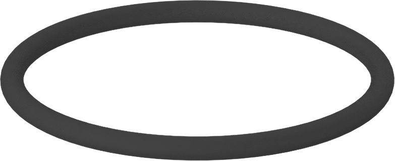 Kimyasala Dayanıklı Viton® Floroelastomer O-Ring, Kahverengi, 1/8 Kesirli Genişlik, Dash Numarası 227