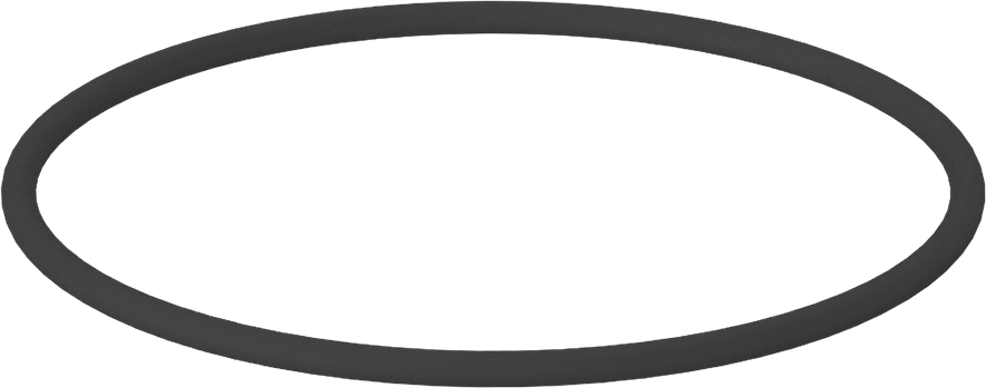 Kimyasala Dayanıklı Viton® Floroelastomer O-Ring, Kahverengi, 1/8 Kesirli Genişlik, Dash Numarası 240