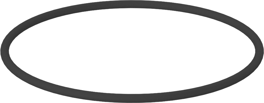 Kimyasala Dayanıklı Viton® Floroelastomer O-Ring, Kahverengi, 1/8 Kesirli Genişlik, Dash Numarası 243