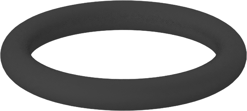 Kimyasala Dayanıklı Viton® Floroelastomer O-Ring, Kahverengi, 1/16 Kesirli Genişlik, Dash Numarası 013
