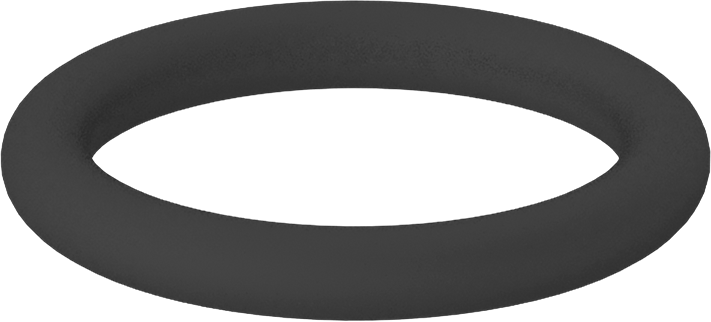Kimyasala Dayanıklı Viton® Floroelastomer O-Ring, Kahverengi, 3/16 Kesirli Genişlik, Dash Numarası 322