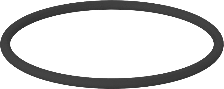 Kimyasala Dayanıklı Viton® Floroelastomer O-Ring, Kahverengi, 3/16 Kesirli Genişlik, Dash Numarası 348