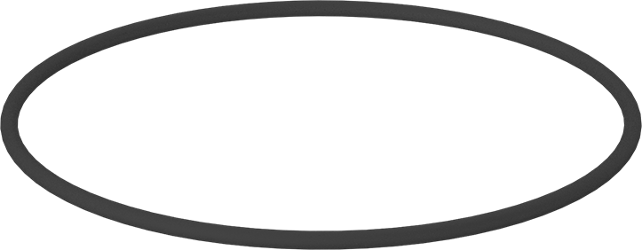Kimyasala Dayanıklı Viton® Floroelastomer O-Ring, Kahverengi, 3/16 Kesirli Genişlik, Dash Numarası 367