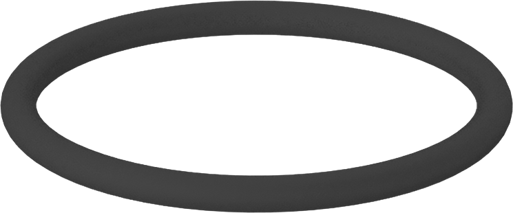 Kimyasala Dayanıklı Viton® Floroelastomer O-Ring, Kahverengi, 1/8 Kesirli Genişlik, Dash Numarası 224