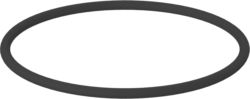 Kimyasala Dayanıklı Viton® Floroelastomer O-Ring, Kahverengi, 1/8 Kesirli Genişlik, Dash Numarası 236
