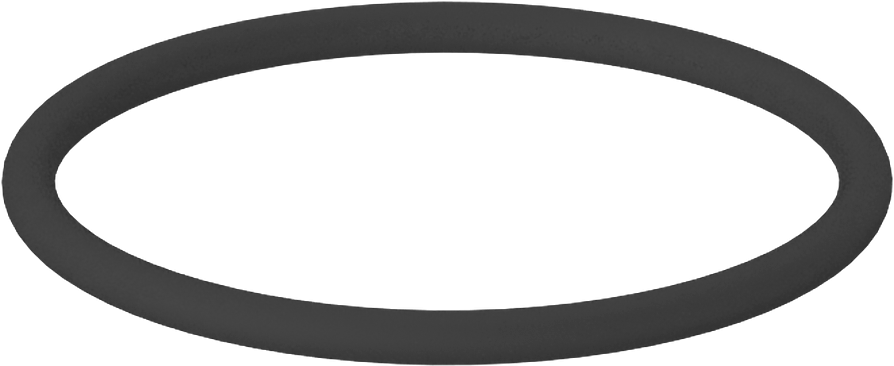 Kimyasala Dayanıklı Viton® Floroelastomer O-Ring, Kahverengi, 1/16 Kesirli Genişlik, Dash Numarası 023