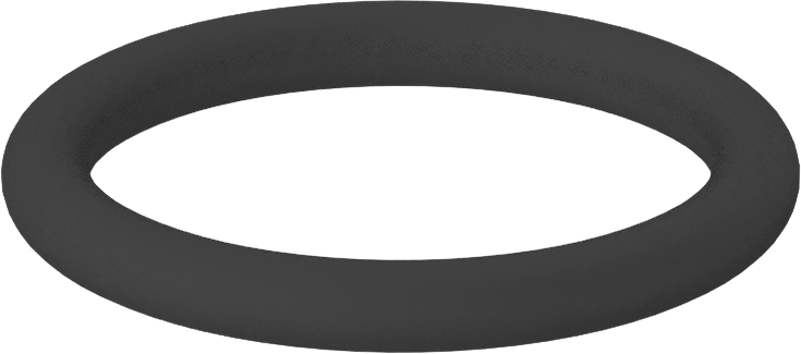 Kimyasala Dayanıklı Viton® Floroelastomer O-Ring, Kahverengi, 3/16 Kesirli Genişlik, Dash Numarası 325