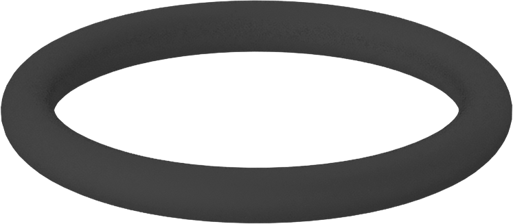 Kimyasala Dayanıklı Viton® Floroelastomer O-Ring, Kahverengi, 3/16 Kesirli Genişlik, Dash Numarası 326