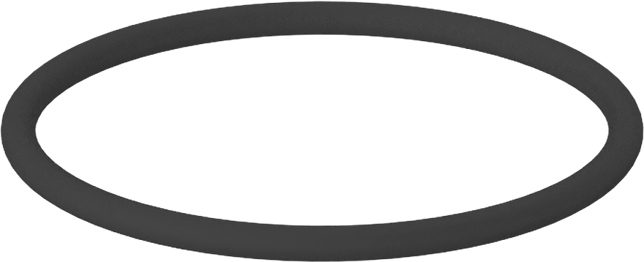 Kimyasala Dayanıklı Viton® Floroelastomer O-Ring, Kahverengi, 1/16 Kesirli Genişlik, Dash Numarası 025