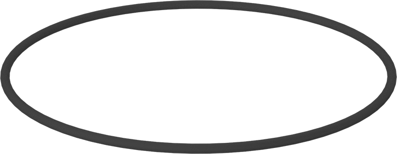 Kimyasala Dayanıklı Viton® Floroelastomer O-Ring, Kahverengi, 3/16 Kesirli Genişlik, Dash Numarası 372