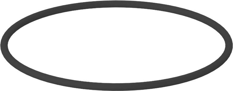 Kimyasala Dayanıklı Viton® Floroelastomer O-Ring, Kahverengi, 1/16 Kesirli Genişlik, Dash Numarası 034