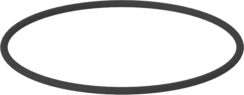 Kimyasala Dayanıklı Viton® Floroelastomer O-Ring, Kahverengi, 1/16 Kesirli Genişlik, Dash Numarası 035