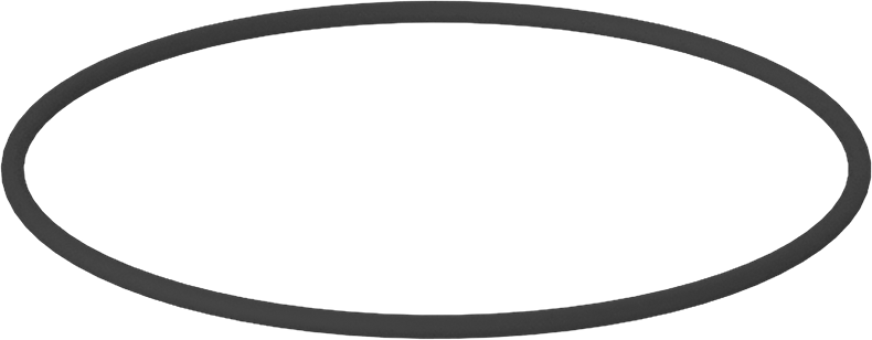 Kimyasala Dayanıklı Viton® Floroelastomer O-Ring, Kahverengi, 1/16 Kesirli Genişlik, Dash Numarası 038