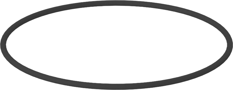 Kimyasala Dayanıklı Viton® Floroelastomer O-Ring, Kahverengi, 1/16 Kesirli Genişlik, Dash Numarası 039
