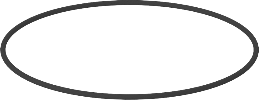 Kimyasala Dayanıklı Viton® Floroelastomer O-Ring, Kahverengi, 1/16 Kesirli Genişlik, Dash Numarası 043