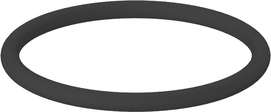 Kimyasala Dayanıklı Viton® Floroelastomer O-Ring, Kahverengi, 3/32 Kesirli Genişlik, Dash Numarası 125