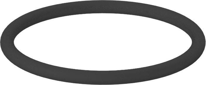 Kimyasala Dayanıklı Viton® Floroelastomer O-Ring, Kahverengi, 3/32 Kesirli Genişlik, Dash Numarası 126