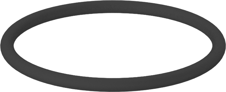 Kimyasala Dayanıklı Viton® Floroelastomer O-Ring, Kahverengi, 3/32 Kesirli Genişlik, Dash Numarası 129