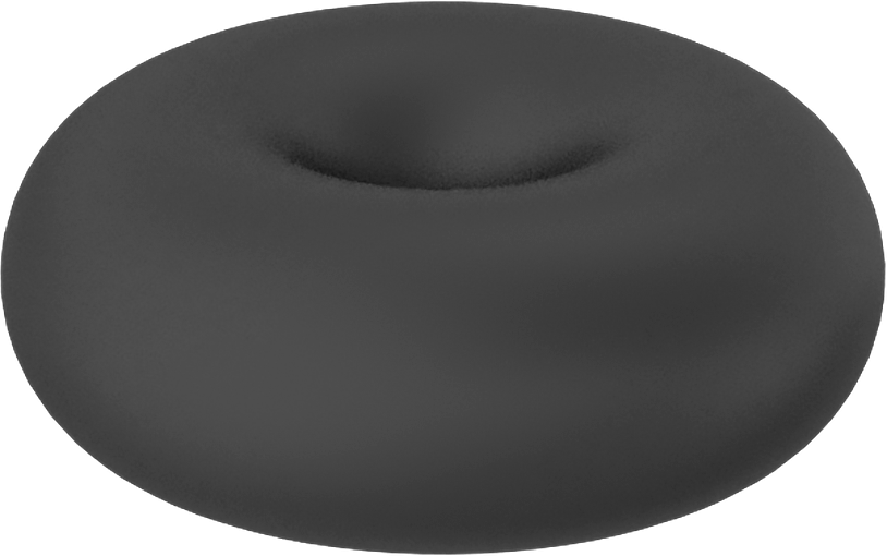 Yağa Dayanıklı Sert Buna-N O-Ring, 3/32 Kesirli Genişlik, Dash Numarası 102