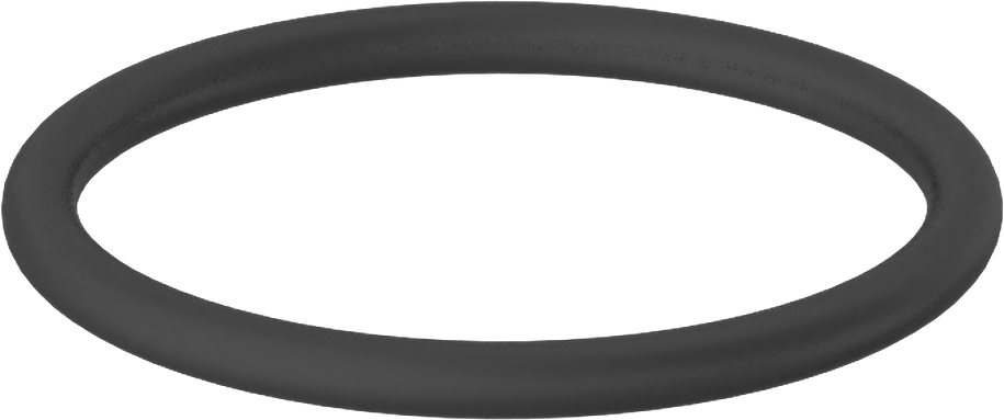 Yağa Dayanıklı Sert Buna-N O-Ring, 3/32 Kesirli Genişlik, Dash Numarası 123