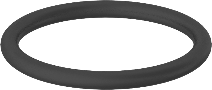 Yağa Dayanıklı Sert Buna-N O-Ring, 1/8 Kesirli Genişlik, Dash Numarası 220