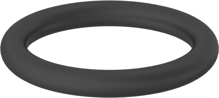 Yağa Dayanıklı Sert Buna-N O-Ring, 3/16 Kesirli Genişlik, Dash Numarası 323