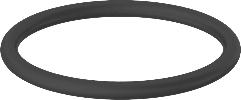 Yağa Dayanıklı Sert Buna-N O-Ring, 3/16 Kesirli Genişlik, Dash Numarası 333