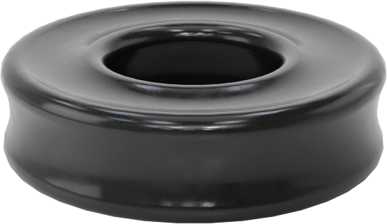 Kimyasala Dayanıklı Viton® Floroelastomer O-Ring, X Profilli, 1/16 Kesirli Genişlik, Dash Numarası 006