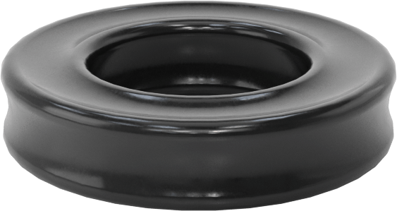 Kimyasala Dayanıklı Viton® Floroelastomer O-Ring, X Profilli, 1/16 Kesirli Genişlik, Dash Numarası 008