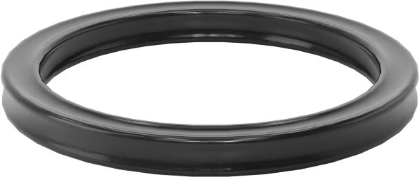 Kimyasala Dayanıklı Viton® Floroelastomer O-Ring, X Profilli, 1/16 Kesirli Genişlik, Dash Numarası 016