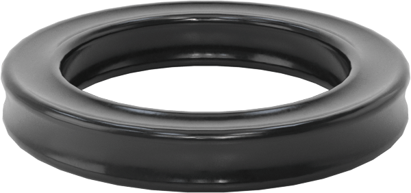 Kimyasala Dayanıklı Viton® Floroelastomer O-Ring, X Profilli, 3/32 Kesirli Genişlik, Dash Numarası 112