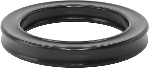 Kimyasala Dayanıklı Viton® Floroelastomer O-Ring, X Profilli, 3/32 Kesirli Genişlik, Dash Numarası 113