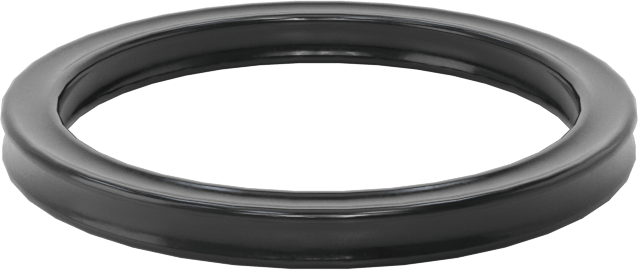 Kimyasala Dayanıklı Viton® Floroelastomer O-Ring, X Profilli, 3/32 Kesirli Genişlik, Dash Numarası 119