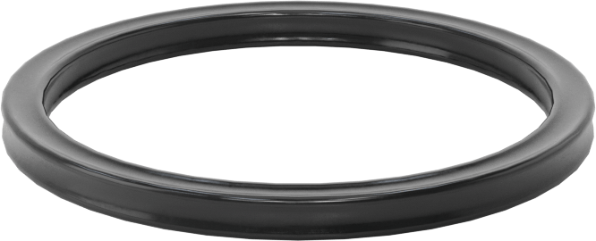 Kimyasala Dayanıklı Viton® Floroelastomer O-Ring, X Profilli, 3/32 Kesirli Genişlik, Dash Numarası 124