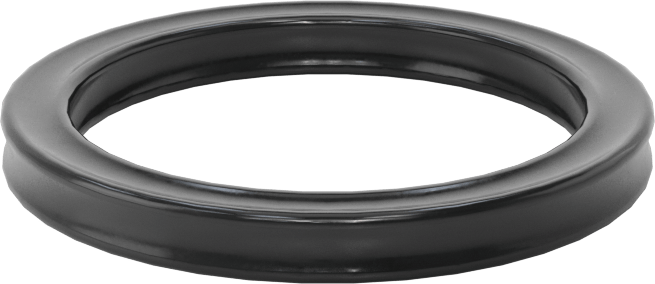 Kimyasala Dayanıklı Viton® Floroelastomer O-Ring, X Profilli, 1/8 Kesirli Genişlik, Dash Numarası 215