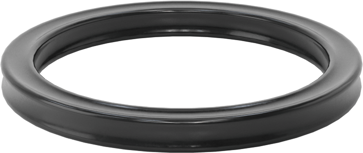 Kimyasala Dayanıklı Viton® Floroelastomer O-Ring, X Profilli, 3/16 Kesirli Genişlik, Dash Numarası 328