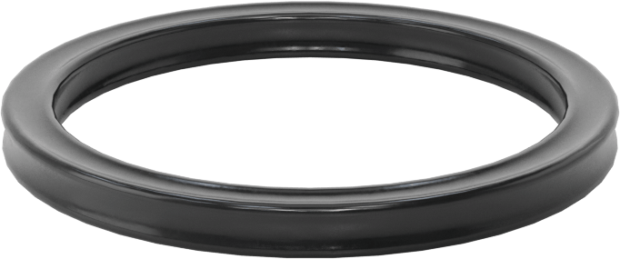 Kimyasala Dayanıklı Viton® Floroelastomer O-Ring, X Profilli, 1/8 Kesirli Genişlik, Dash Numarası 220