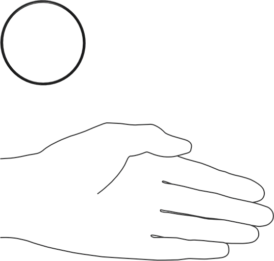 Kimyasala Dayanıklı Viton® Floroelastomer O-Ring, X Profilli, 1/16 Kesirli Genişlik, Dash Numarası 034