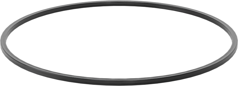 Kimyasala Dayanıklı Viton® Floroelastomer O-Ring, X Profilli, 1/16 Kesirli Genişlik, Dash Numarası 041