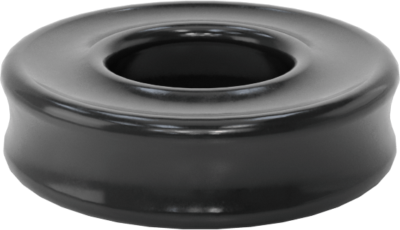 Kimyasala Dayanıklı Viton® Floroelastomer O-Ring, X Profilli, 3/32 Kesirli Genişlik, Dash Numarası 106