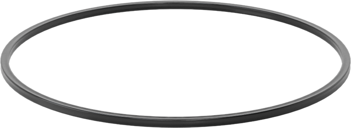 Kimyasala Dayanıklı Viton® Floroelastomer O-Ring, X Profilli, 1/8 Kesirli Genişlik, Dash Numarası 256